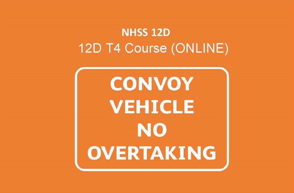 NHSS 12D T4 Convoy Working (ONLINE)